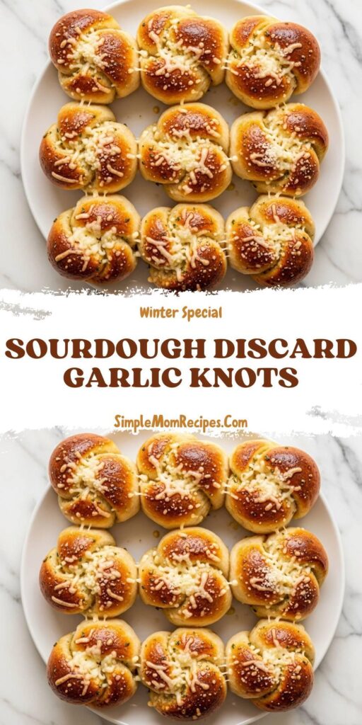 Sourdough Discard Garlic Knots Recipe