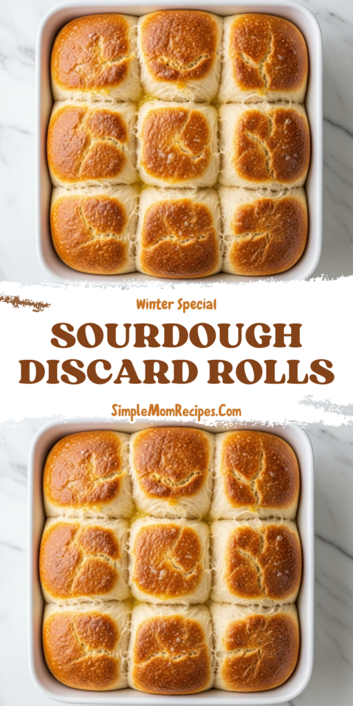 Sourdough Discard Rolls Recipe