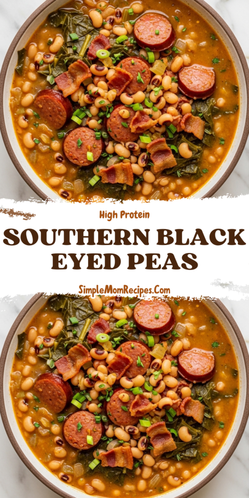 Southern Black Eyed Peas Recipe