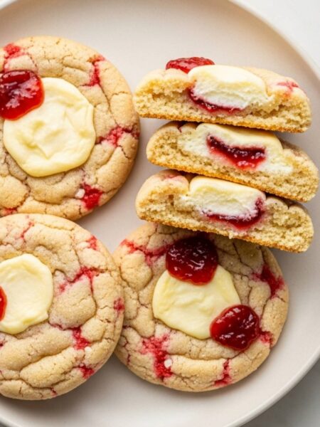 Strawberry Cheesecake Cookies Recipe