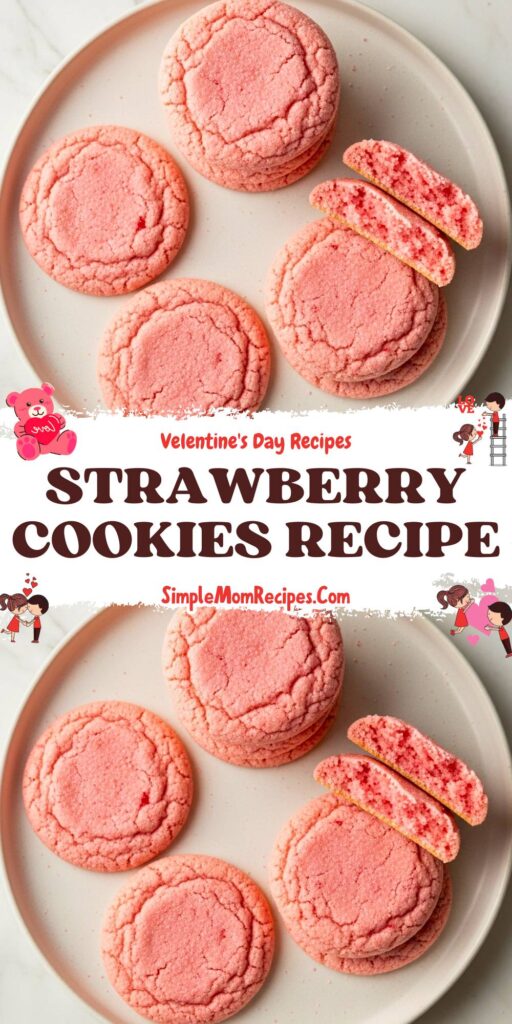 Strawberry Cheesecake Cookies Recipe
