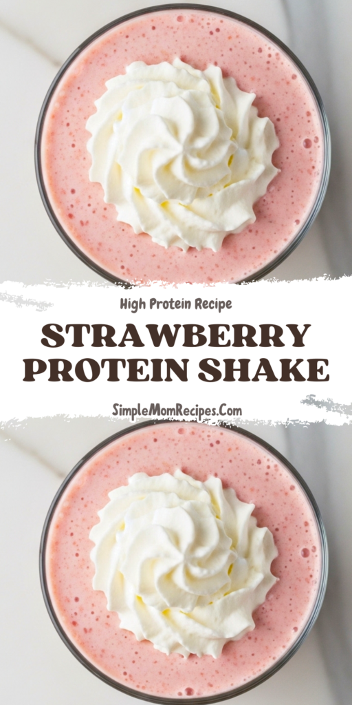 Strawberry Protein Shake Recipe