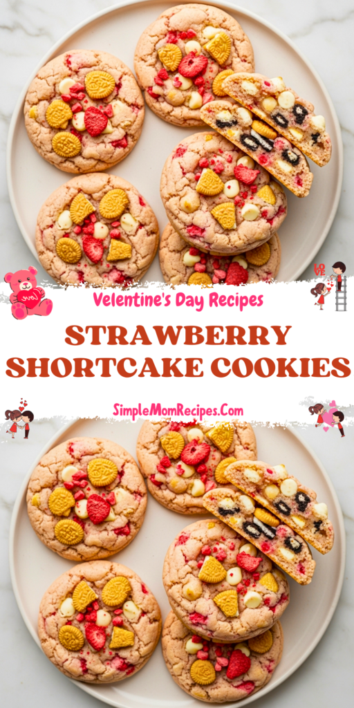 Strawberry Shortcake Cookies Recipe