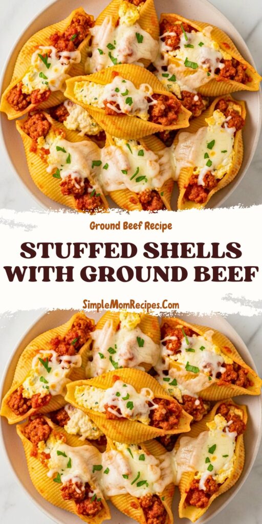 Stuffed Shells With Ground Beef Recipe