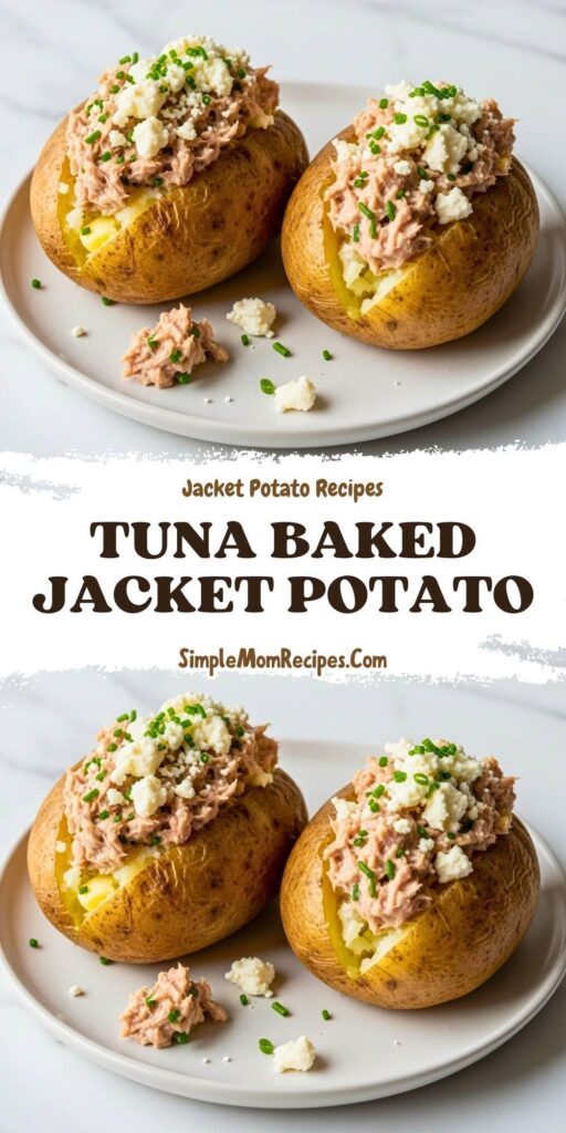 Tuna Baked Jacket Potato Recipe