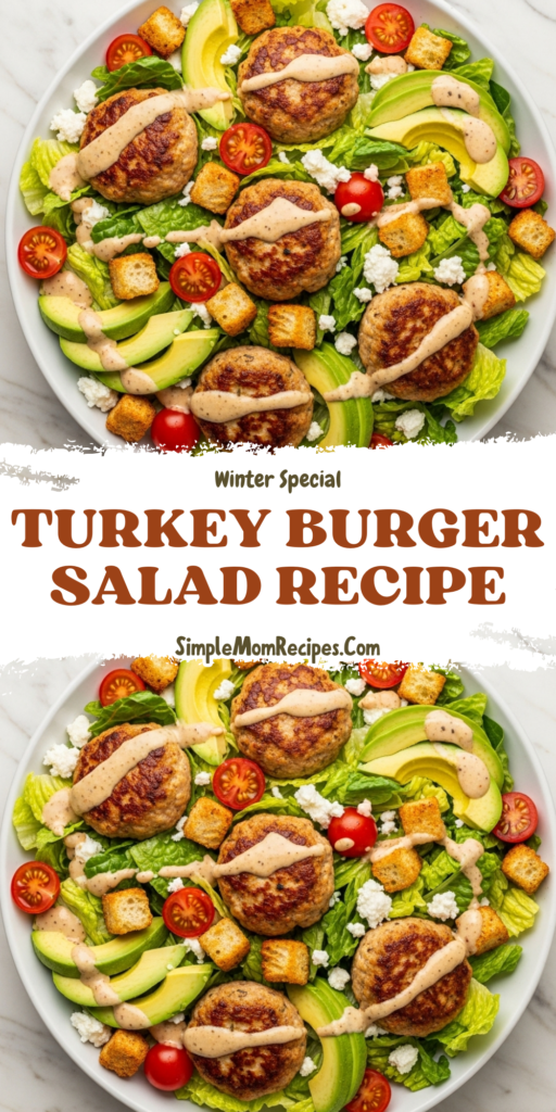 Turkey Burger Salad Recipe