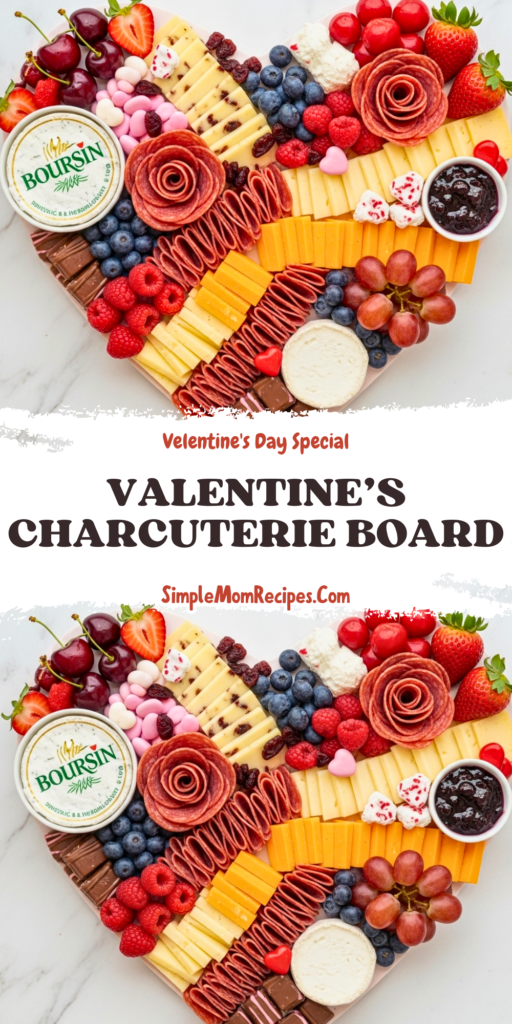 Valentine’s Charcuterie Board