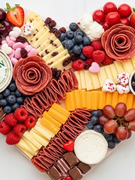 Valentine’s Charcuterie Board