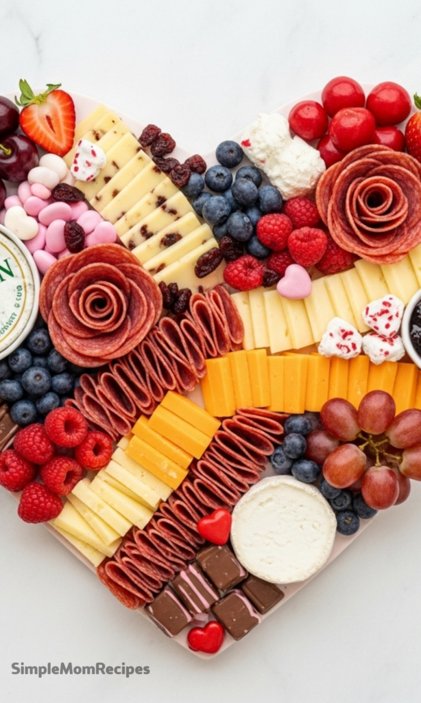 Valentine’s Charcuterie Board
