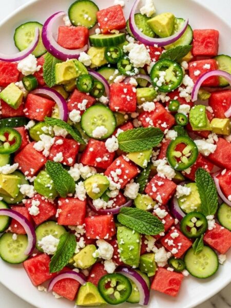 Watermelon Salad Recipe