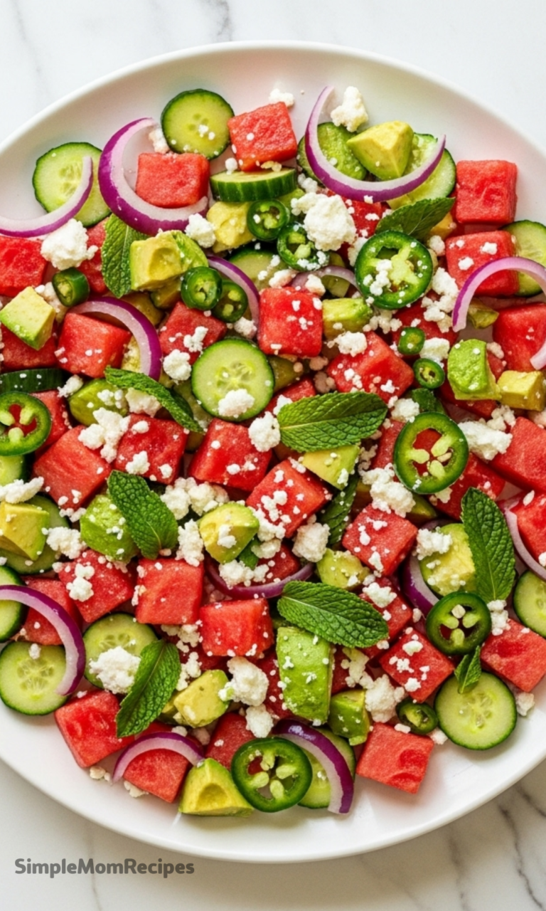 Watermelon Salad Recipe