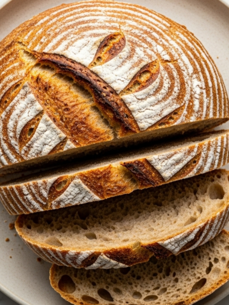 Whole Wheat Sourdough Bread Recipe