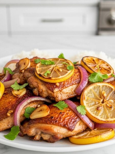 20-Minute Pan-Fried Lemon Garlic Chicken Recipe