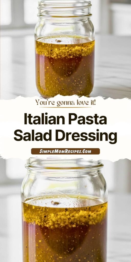 5-Minute Italian Pasta Salad Dressing Recipe
