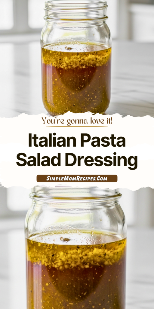 5-Minute Italian Pasta Salad Dressing Recipe