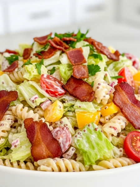 BLT Pasta Salad Recipe