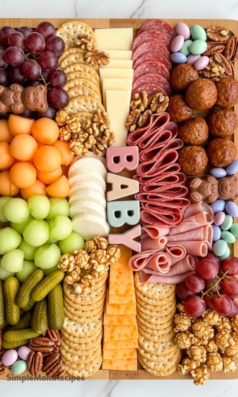Baby Shower Charcuterie Board