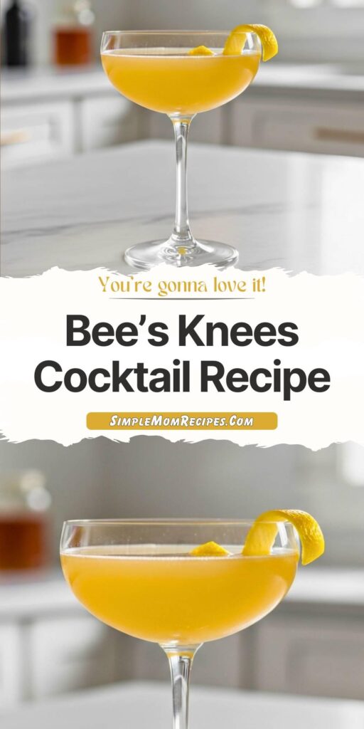 Bee’s Knees Cocktail Recipe
