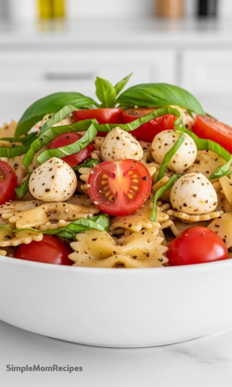 Best Caprese Pasta Salad Recipe