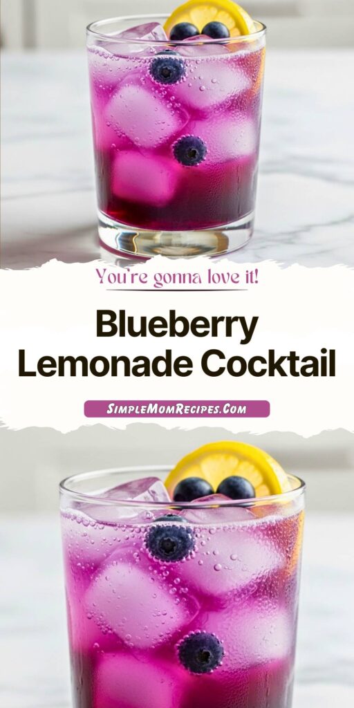 Blueberry Lemonade Cocktail Recipe