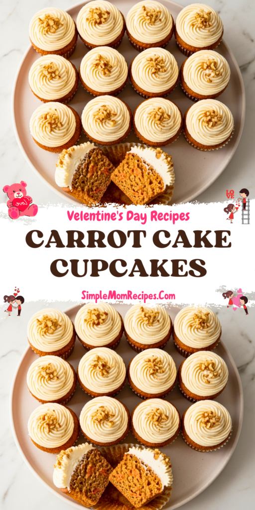 Carrot Cake Cupcakes Recipe