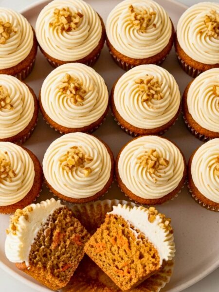 Carrot Cake Cupcakes Recipe
