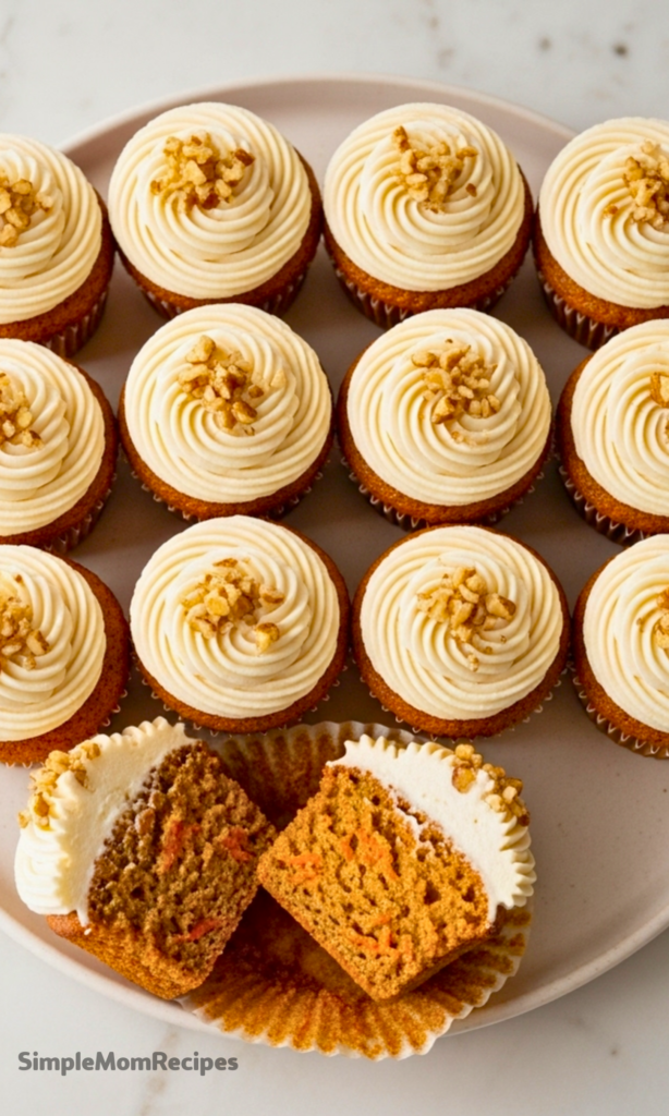 Carrot Cake Cupcakes Recipe