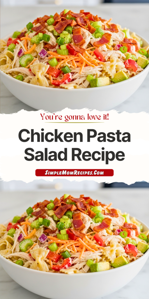 Chicken Pasta Salad Recipe