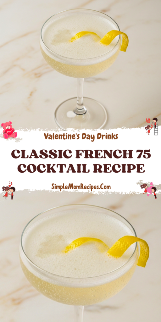 Classic French 75 Cocktail Recipe