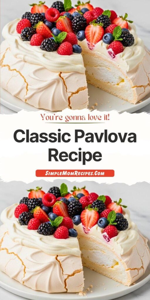 Classic Pavlova Recipe