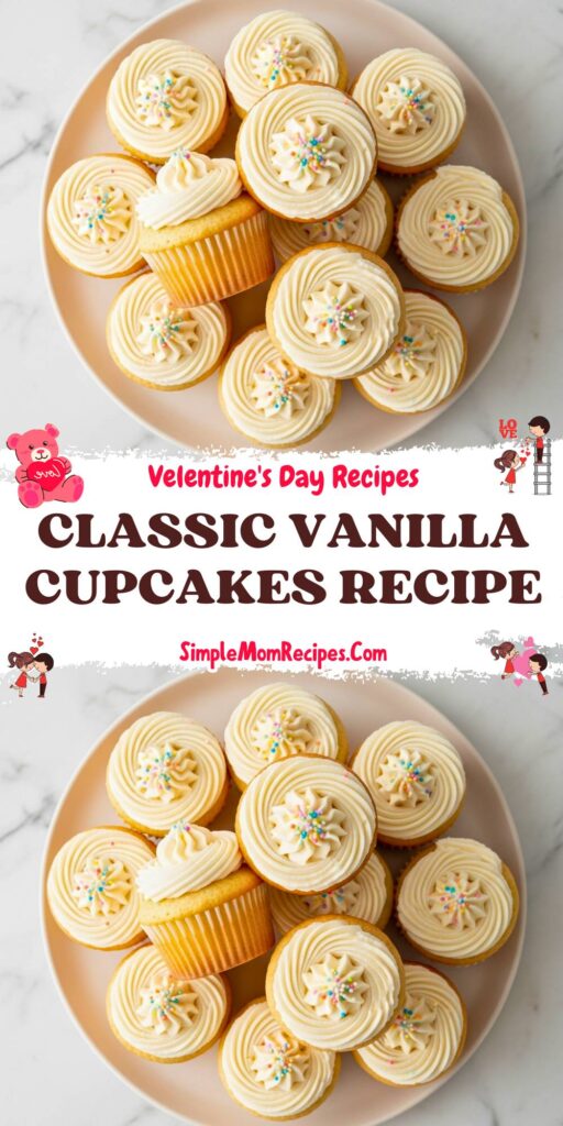 Classic Vanilla Cupcakes Recipe