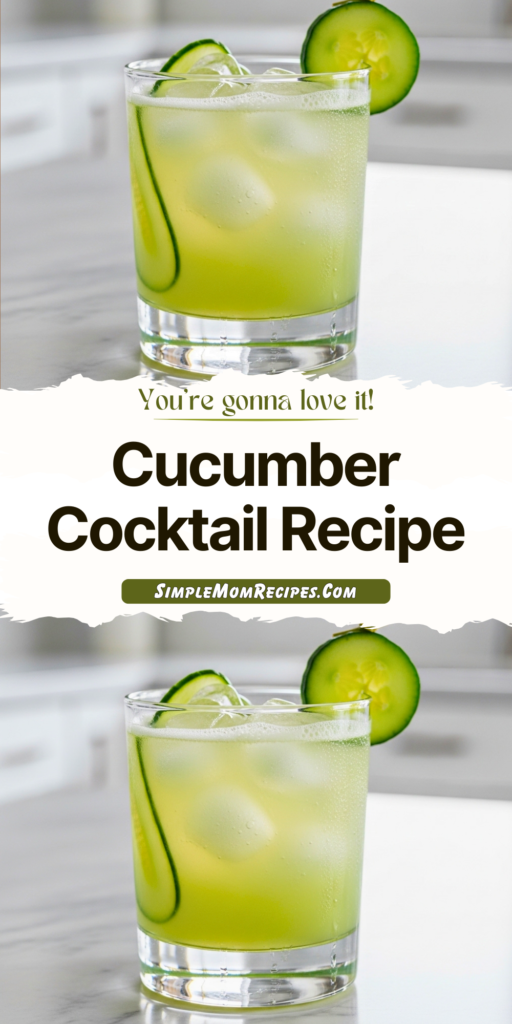 Cucumber Cocktail Recipe