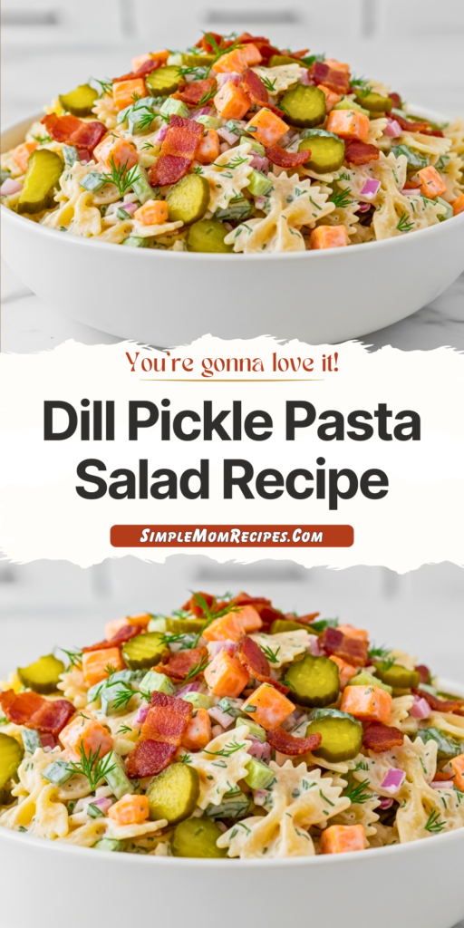 Dill Pickle Pasta Salad Recipe