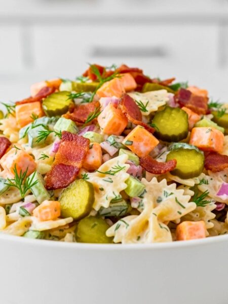 Dill Pickle Pasta Salad Recipe
