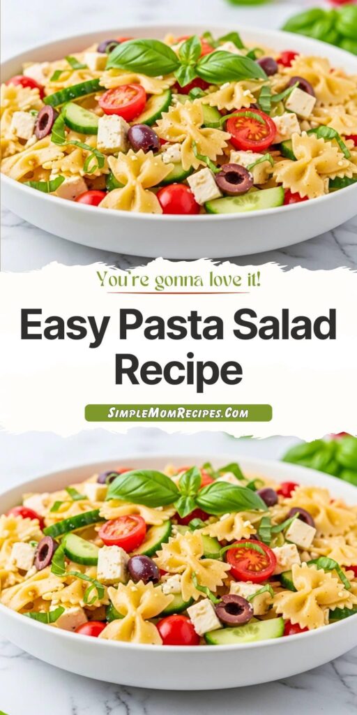 Easy Pasta Salad Recipe