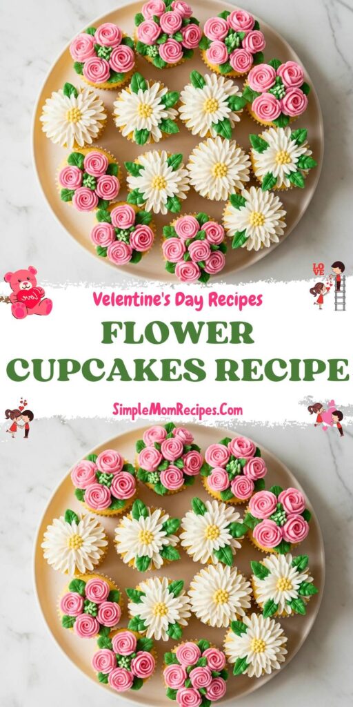 Flower Cupcakes Recipe