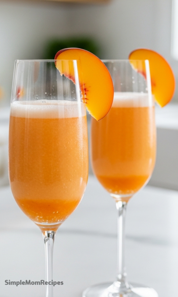 Fresh Bellini Cocktail Recipe