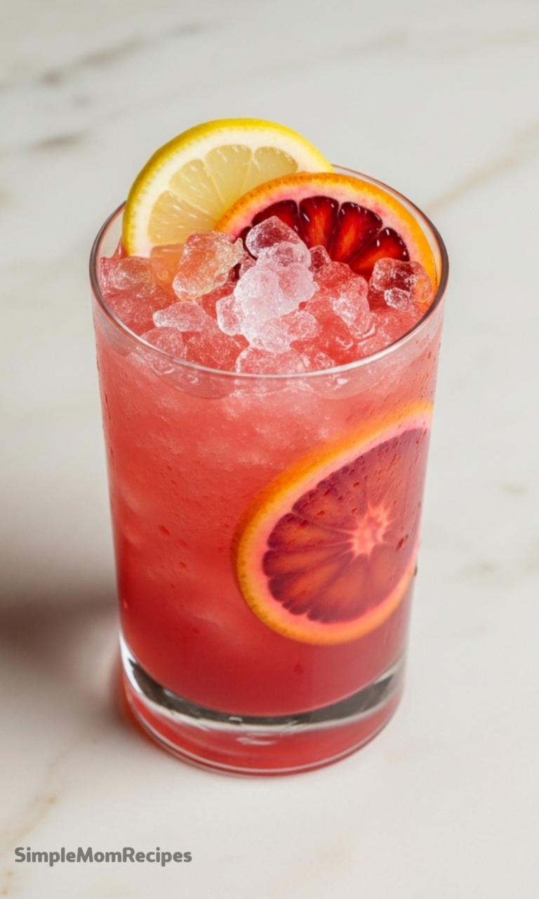 Gin and Blood Orange Cocktail Recipe