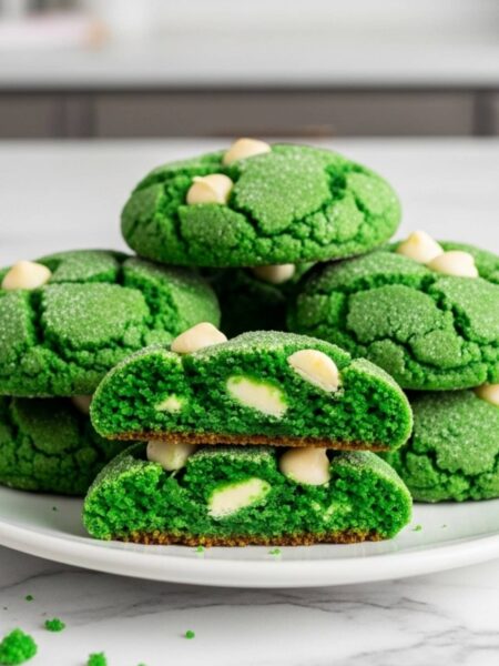 Green Velvet Cookies Recipe