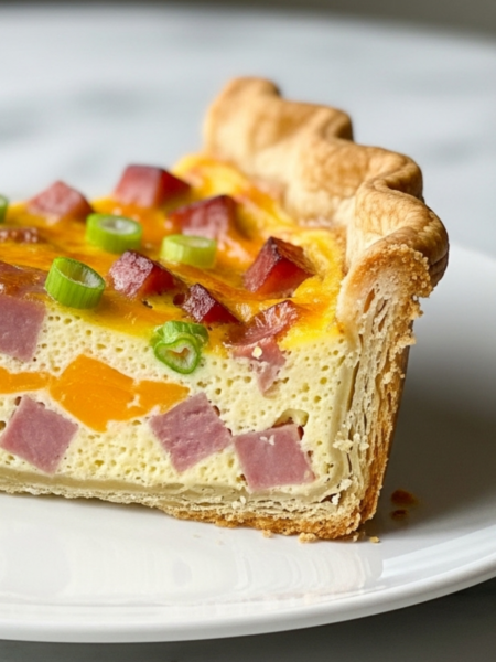 Ham and Cheese Quiche Recipe