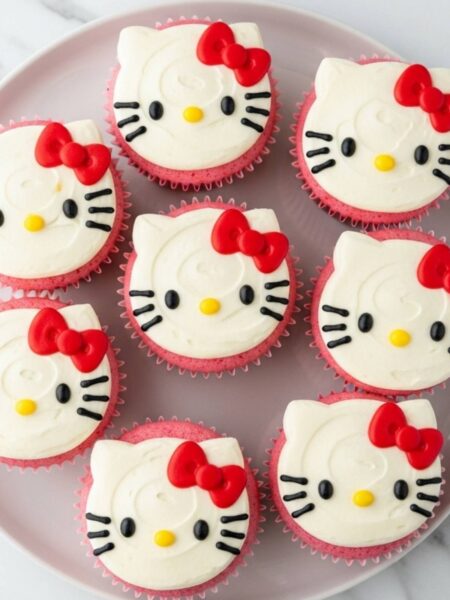 Hello Kitty Cupcakes Recipe
