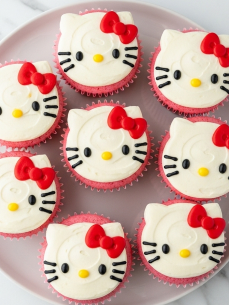 Hello Kitty Cupcakes Recipe