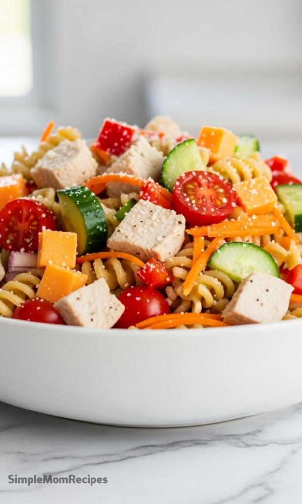 High Protein Pasta Salad Recipe