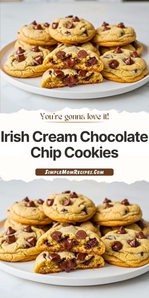 Irish Cream Chocolate Chip Cookies