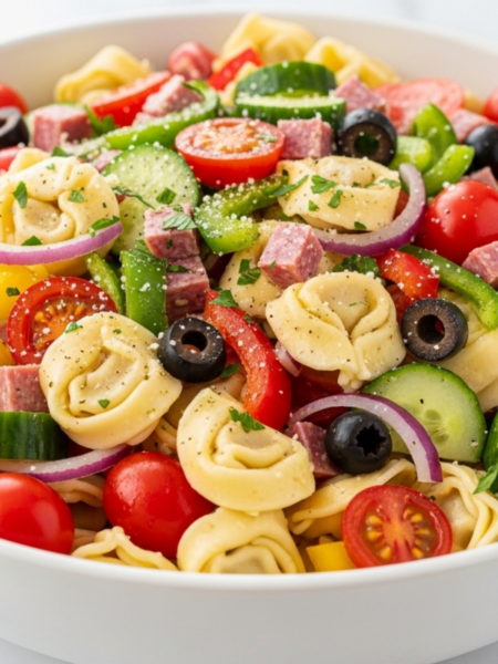 Italian Tortellini Pasta Salad Recipe