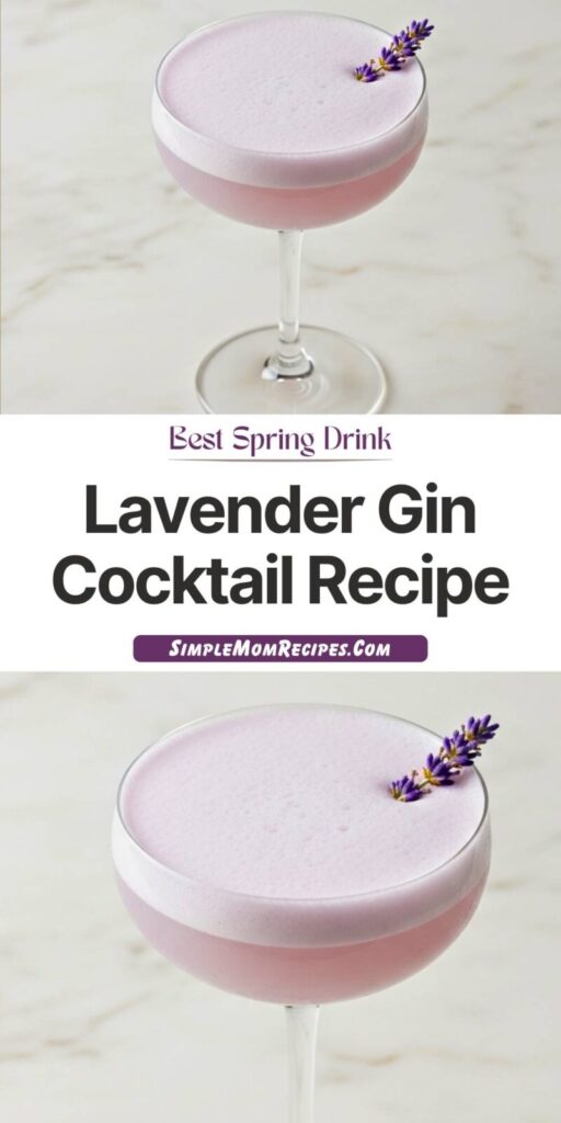 Lavender Gin Cocktail Recipe