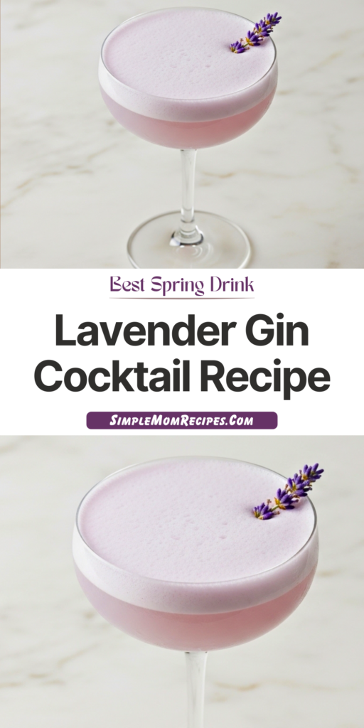 Lavender Gin Cocktail Recipe