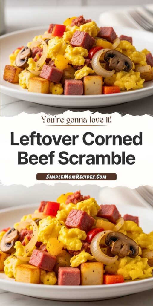 Leftover Corned Beef Scramble Recipe