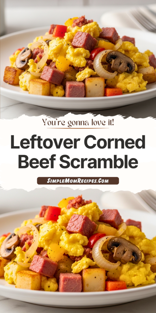 Leftover Corned Beef Scramble Recipe