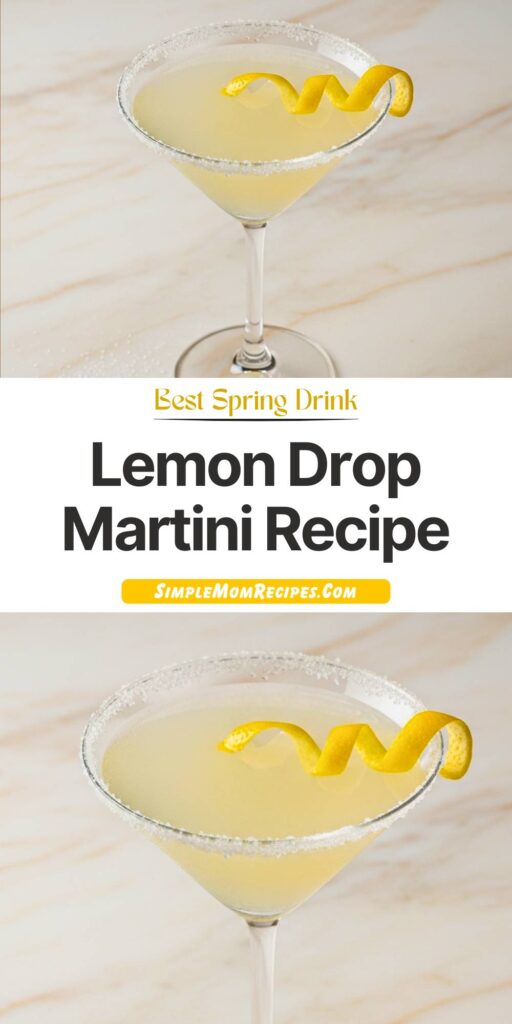 Lemon Drop Martini Recipe